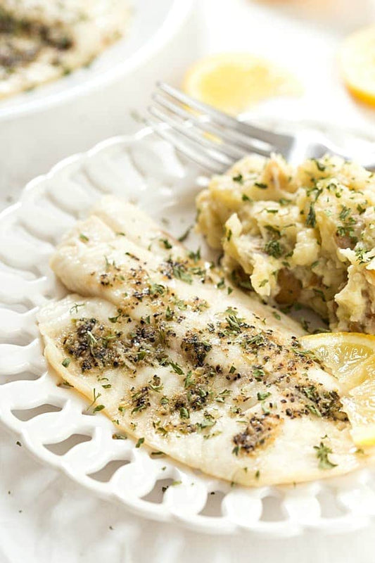 Tilapia in White Wine Sauce