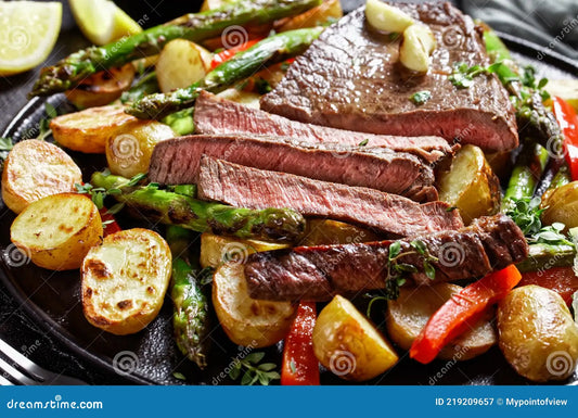 Grilled Steak & Veggies*